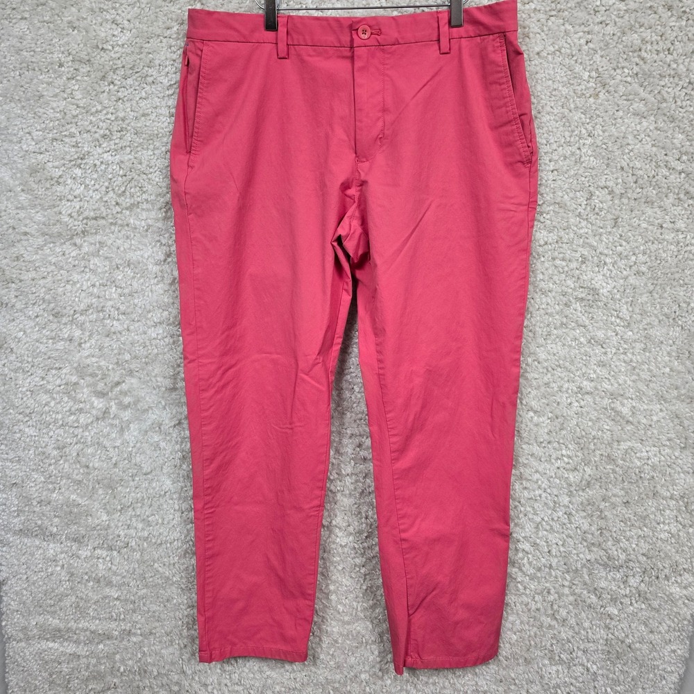 Vineyard Vines On-The-Go Pant Men 36x30 (fits 34x29.5) Performance Stretch Chino